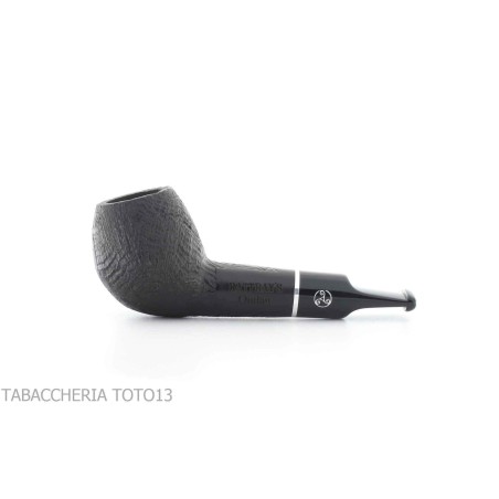Outlaw pipe Cutty shape sandblasted black-Rattray's