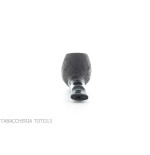 Outlaw pipe Cutty shape sandblasted black-Rattray's