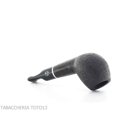 Outlaw pipe Cutty shape sandblasted black-Rattray's