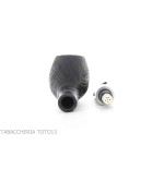 Outlaw pipe Cutty shape sandblasted black-Rattray's
