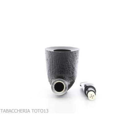 Brave Heart pipe form Dublin semicurvada arenada negra - Rattray's