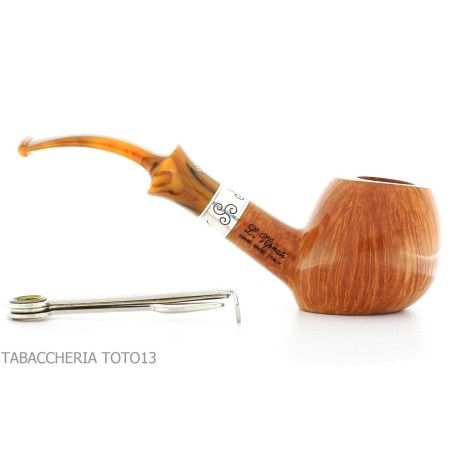 Pipe en forme d'oeuf courbé Viprati - Pipe Pour le Tabac - Racine naturelle