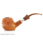 Pipe en forme d'oeuf courbé Viprati - Pipe Pour le Tabac - Racine naturelle