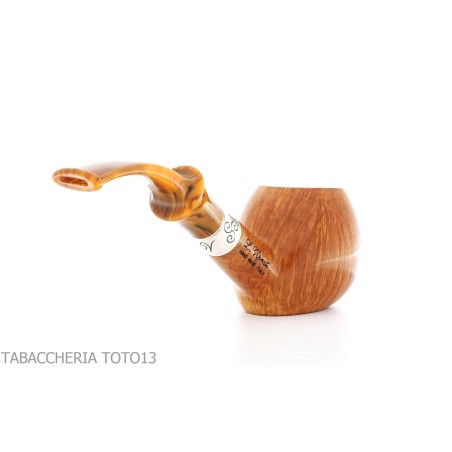 Pipe en forme d'oeuf courbé Viprati - Pipe Pour le Tabac - Racine naturelle