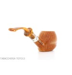 Pipe en forme d'oeuf courbé Viprati - Pipe Pour le Tabac - Racine naturelle
