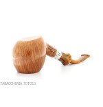 Pipe en forme d'oeuf courbé Viprati - Pipe Pour le Tabac - Racine naturelle