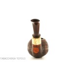 Gabriele Pipemaker forma bent apple radica sabbiata linea Tartaruga - Pipe