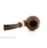 Gabriele Pipemaker forma bent apple radica sabbiata linea Tartaruga - Pipe