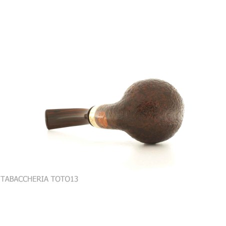 Gabriele Pipemaker forma bent apple radica sabbiata linea Tartaruga - Pipe