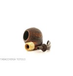 Gabriele Pipemaker forma bent apple radica sabbiata linea Tartaruga - Pipe