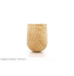 F. Ganci pipe à tabac forme de billard droite finition sablée - Pipe Pour le Tabac - Racine naturelle