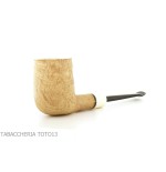 F. Ganci pipe à tabac forme de billard droite finition sablée - Pipe Pour le Tabac - Racine naturelle