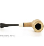 F. Ganci pipe à tabac forme de billard droite finition sablée - Pipe Pour le Tabac - Racine naturelle