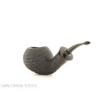 Pipe F. Ganci Bent Apple sandblasted finish - Tobacco Pipes - Natural root