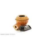 Pipa F.Ganci forma Bulldog corta - Pipas de Tabaco