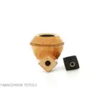 Pipa F.Ganci forma Bulldog corta - Pipas de Tabaco