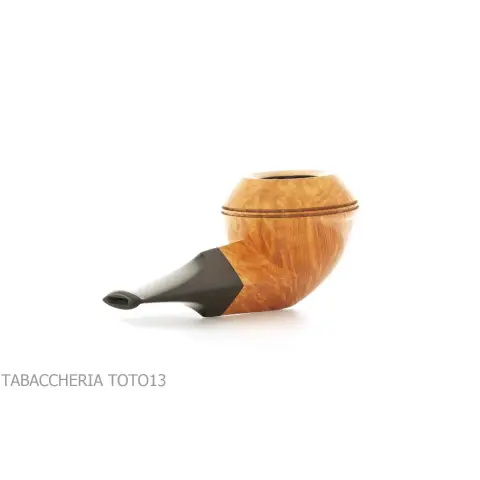 Pipa F.Ganci forma Bulldog corta - Pipas de Tabaco