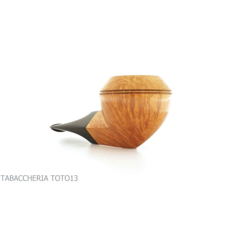 Pipa F.Ganci forma Bulldog corta - Pipas de Tabaco