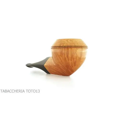 Pipa F.Ganci forma Bulldog corta - Pipas de Tabaco