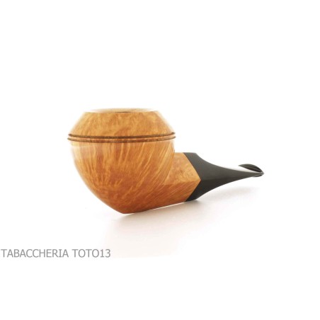 Pipa F.Ganci forma Bulldog corta - Pipas de Tabaco