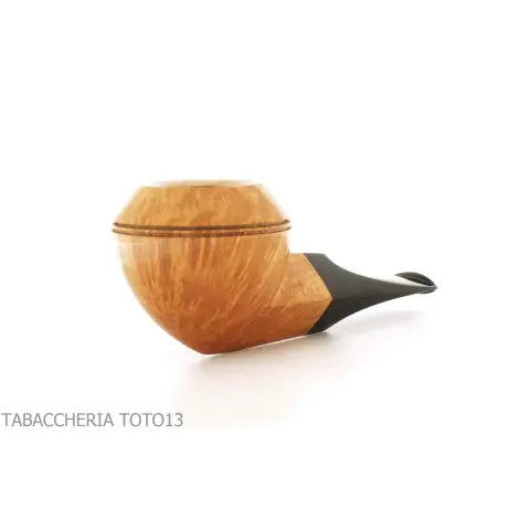 Pipa F.Ganci forma Bulldog corta - Pipas de Tabaco