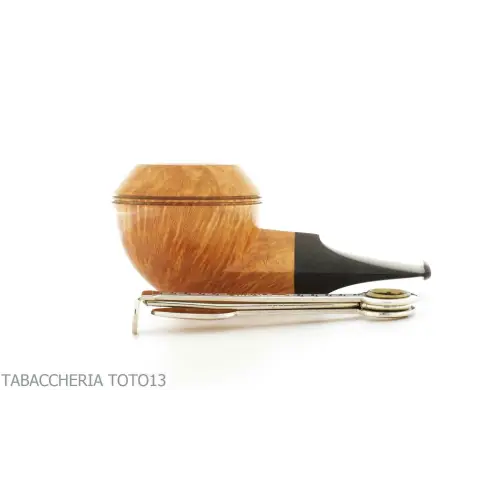 Pipa F.Ganci forma Bulldog corta - Pipas de Tabaco
