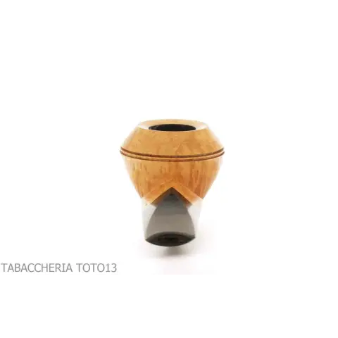 Pipa F.Ganci forma Bulldog corta - Pipas de Tabaco