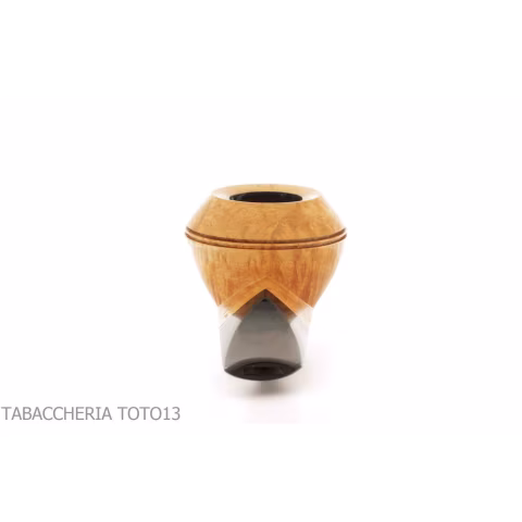 Pipe F. Ganci form Bulldog short - Tobacco Pipes - Natural root