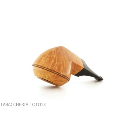 Pipa F.Ganci forma Bulldog corta - Pipas de Tabaco