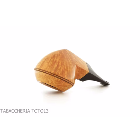 Pipe F. Ganci form Bulldog short - Tobacco Pipes - Natural root