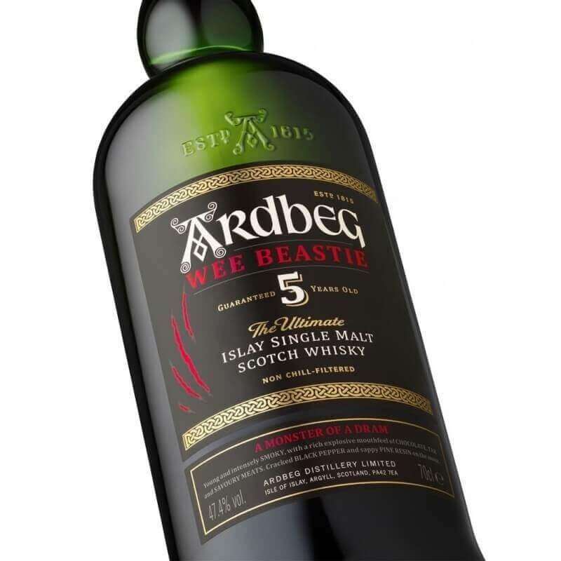 Ardbeg 5 Years Old Wee Beastie Cl.70 Vol.47,4% - Ardbeg distillery