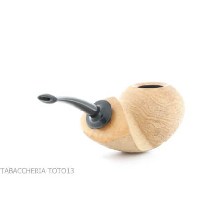 F.Ganci Habichtsschnabelförmige Pfeife mit sandgestrahltem Bruyere-Finish Ganci F. Pipemakers Ganci Francesco Pfeifenmacher
