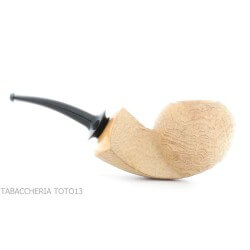 F.Ganci Habichtsschnabelförmige Pfeife mit sandgestrahltem Bruyere-Finish Ganci F. Pipemakers Ganci Francesco Pfeifenmacher