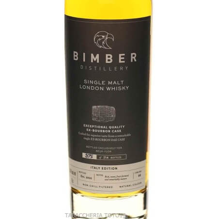 Bimber Single malt ex-bourbon cask Italy Edition 4 yo Vol.58,8% Cl.70 - Bimber Distillery