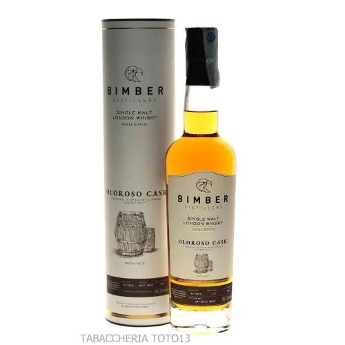 Bimber Single malt Oloroso cask Vol.51,4% Cl.70 - Destilliert