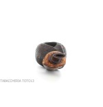 Gabriele Pipemaker forma pesca tabacchiera in radica sabbiata linea Tartaruga - Pipe