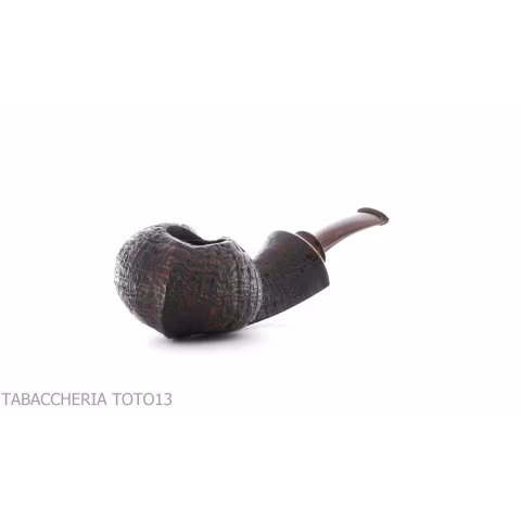 Gabriele Pipemaker forma pesca tabacchiera in radica sabbiata linea Tartaruga - Pipe