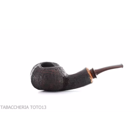 Gabriele Pipemaker forma pesca tabacchiera in radica sabbiata linea Tartaruga - Pipe
