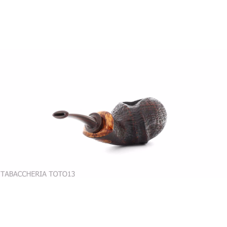 Gabriele Pipemaker forma pesca tabacchiera in radica sabbiata linea Tartaruga - Pipe