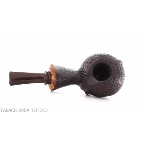 Gabriele Pipemaker forma pesca tabacchiera in radica sabbiata linea Tartaruga - Pipe