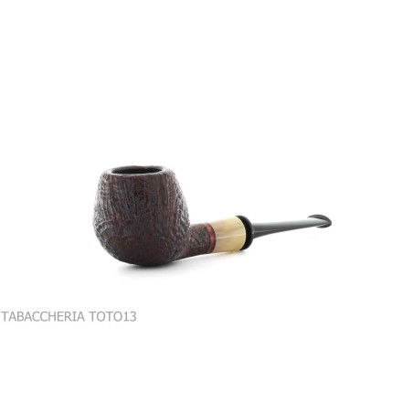 Gabriele Pfeifenmacher Pfeifenform Small Apple Sandgestrahlter Bruyere Turtle line - Tabakpfeifen
