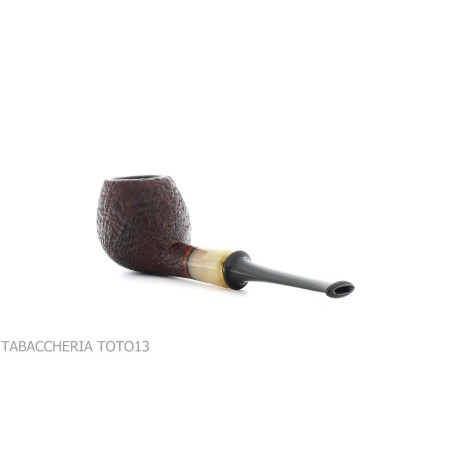 Gabriele Pfeifenmacher Pfeifenform Small Apple Sandgestrahlter Bruyere Turtle line - Tabakpfeifen