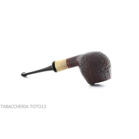 Gabriele Pfeifenmacher Pfeifenform Small Apple Sandgestrahlter Bruyere Turtle line - Tabakpfeifen