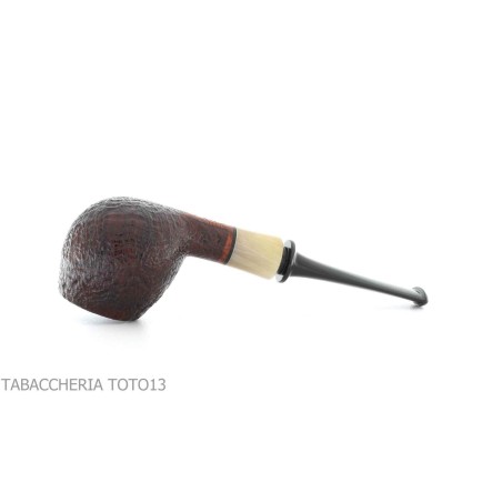 Gabriele Pfeifenmacher Pfeifenform Small Apple Sandgestrahlter Bruyere Turtle line - Tabakpfeifen