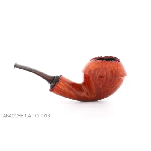 Pipa Gabriele Pipemaker Línea de Nautilus curva de forma de Rhodesia - Pipas de Tabaco