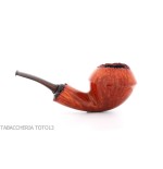 Gabriele Pipemaker pipe Rhodesian shape curved nautilus line - Tobacco Pipes - Natural root