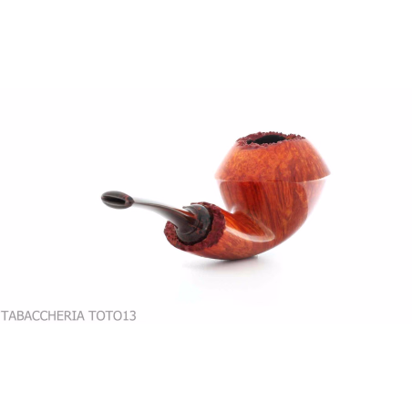 Pipa Gabriele Pipemaker Línea de Nautilus curva de forma de Rhodesia - Pipas de Tabaco