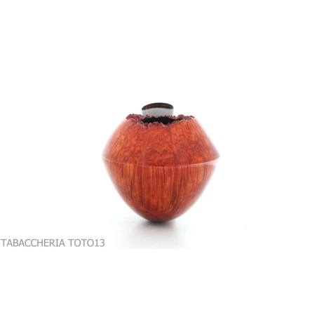 Pipa Gabriele Pipemaker Línea de Nautilus curva de forma de Rhodesia - Pipas de Tabaco