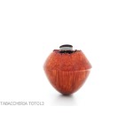 Gabriele Pipemaker pipe Rhodesian shape curved nautilus line - Tobacco Pipes - Natural root
