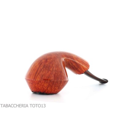 Gabriele Pipemaker pipe Rhodesian shape curved nautilus line - Tobacco Pipes - Natural root